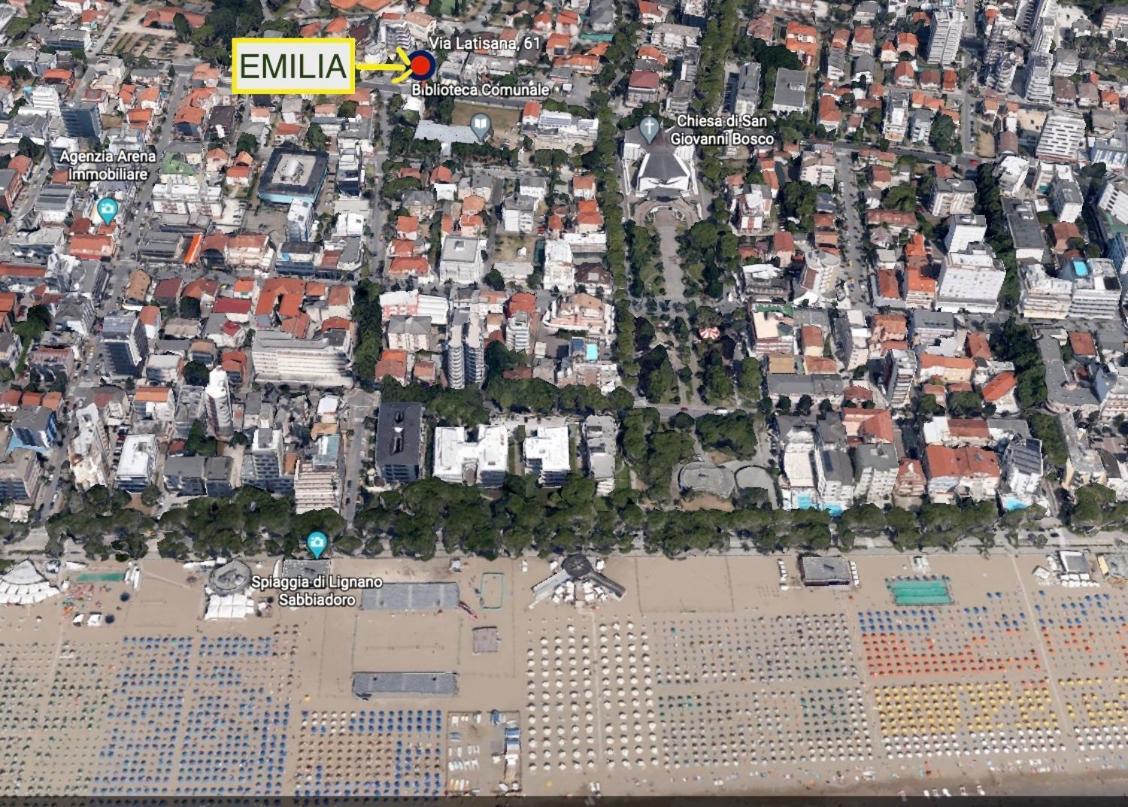 Villa Emilia Lignano Sabbiadoro Exteriér fotografie